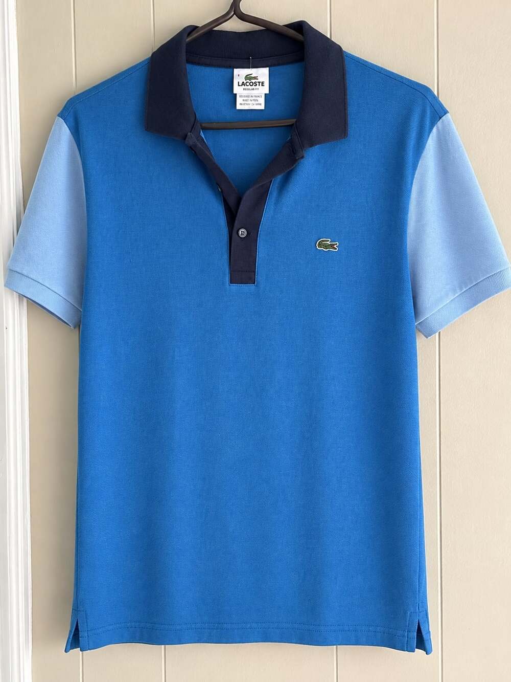 Lacoste Men's Regular Fit Colorblock Cotton Polo Shirt